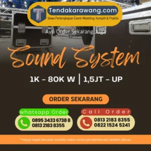 Sewa Sound System Berkualitas Tinggi untuk Acara Anda