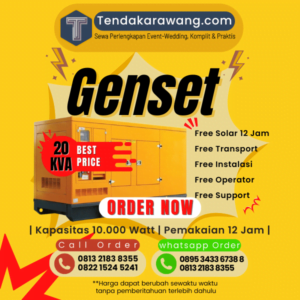 Genset Silent 20 KVA
