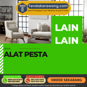 Sewa Perlengkapan Pesta Lainnya