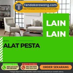 Sewa Perlengkapan Pesta Lainnya