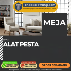 Sewa Meja Event dan Pernikahan