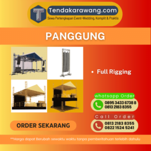 Sewa Panggung Full Rigging