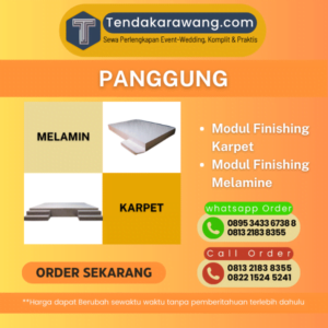 Sewa Panggung Karpet Dan Melamin