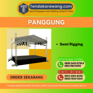 Sewa Panggung Semi Rigging