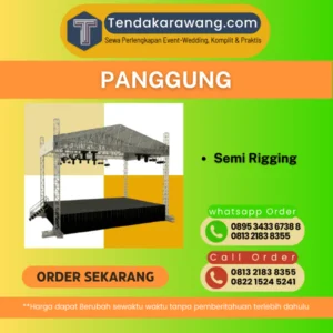 Sewa Panggung Semi Rigging