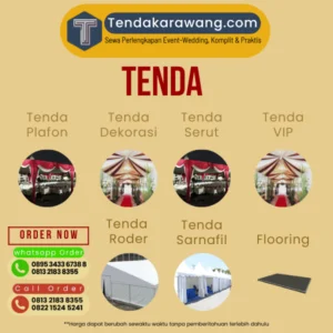 Sewa Tenda dan Flooring untuk Acara – Lengkap dan Profesional